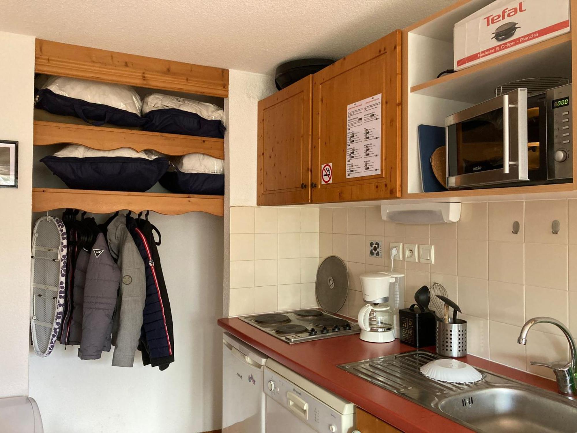 Studio Chamrousse 1700 Pour 4 Personnes - Au Calme - Avec Wifi Bagian luar foto
